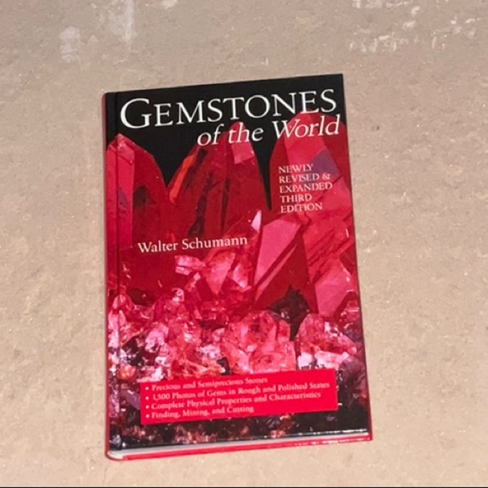 Gemstones of the World Book By Walter Schumann Third Edition